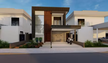 Casa em Construção em Condomínio - Eugênio de Mello - Condomínio Vereda dos Campos - 196m² - Aceita Permuta