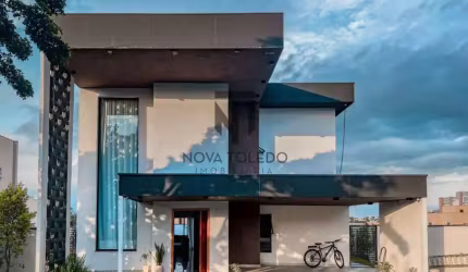 CASA SOBRADO ALTO PADRÃO Á VENDA - 273,89m² - 4 DORMITÓRIOS 1 SUÍTE MÁSTER - RESIDENCIAL MONT CARLO - URBANOVA