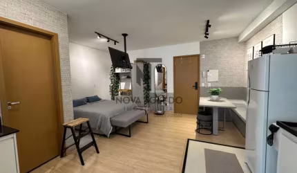 LINDO FLAT/STUDIO TOTALMENTE MOBILIADO PARA LOCAÇÃO - JARDIM AQUARIUS