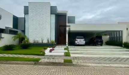 Casa Condomínio - Urbanova - Residencial Reserva Paratehy - 5 Suítes - 390m².