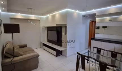 APARTAMENTO PARA LOCAÇÃO - 100% MOBILIADO - 72m² - 2 DORMITÓRIOS 1 SUÍTE - JARDIM SATÉLITE - SJC