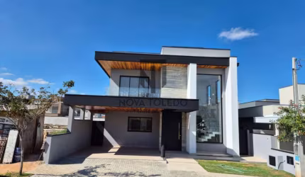 CASA SOBRADO Á VENDA - 257,78M² - 4 DORMITÓRIOS SENDO 4 SUÍTES - CONDOMÍNIO RUDÁ - BAIRRO FLORESTA - SJC