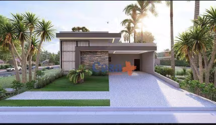 Casa à venda, 222 m² por R$ 1.990.000,00 - Condomínio Residencial Santorini - Paulínia/SP
