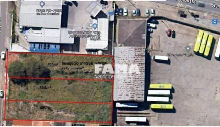 Terreno à venda, 593 m² por R$ 420.000,00 - Bela Vista - Paulínia/SP