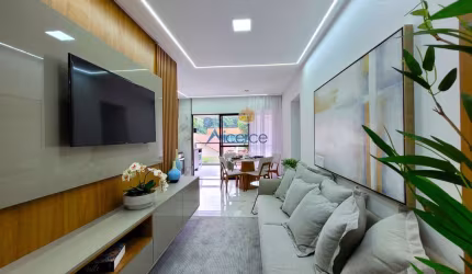 Apartamento 03 quartos com suíte, elevador e  02 vagas de garagem.