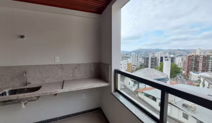 Apartamento com 2 quartos com varanda gourmet, elevador  por R$ 409.000,00 - Santa Helena - Juiz de Fora/MG