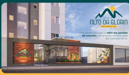 Apartamento no Santa Catarina, 2 quartos com garagem