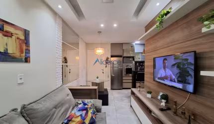 Apartamento 2 quartos todo decorado - Borboleta