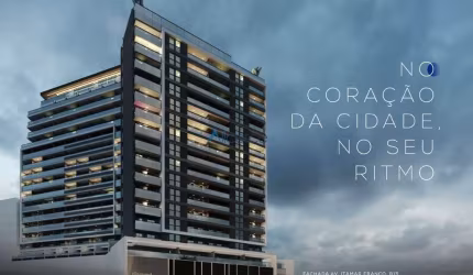 Studio Diamond Infinity, com área de lazer completa no Centro