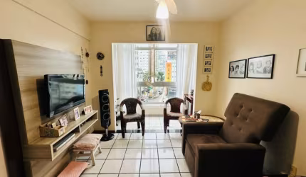 Amplo apartamento de 1 dormitório na Av. Brasil