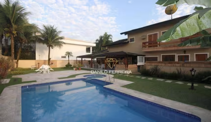 Casa com 4 dormitórios à venda, 360 m² por R$ 5.800.000,00 - Condomínio Hanga Roa - Bertioga/SP