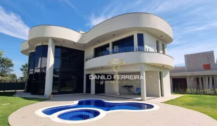 Casa com 4 dormitórios à venda, 380 m² por R$ 4.000.000,00 - Condomínio Portal Japy Golf Club Jacaré - Cabreúva/SP