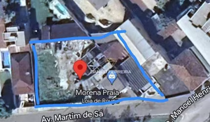 Terreno à venda, 1134 m² por R$ 1.500.000,00 - Martim de Sá - Caraguatatuba/SP
