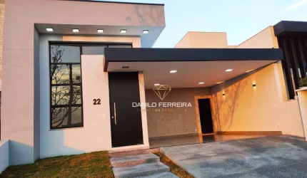 Casa com 3 dormitórios à venda, 176 m² por R$ 1.390.000,00 - Condominio Mont Blanc - Itu/SP