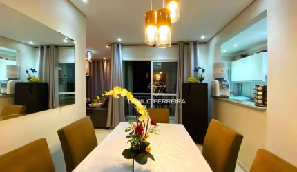 Apartamento com 3 dormitórios à venda, 63 m² por R$ 390.000,00 - Edifício Residencial Jardim dos Taperás - Salto/SP