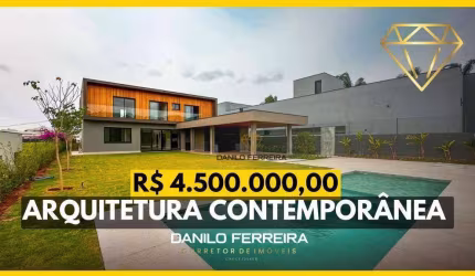 Casa com 5 dormitórios à venda, 324 m² por R$ 4.500.000,00 - Condomínio Xapada Parque Ytu - Itu/SP