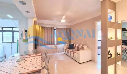 Apartamento com 2 dormitórios à venda, 70 m² por R$ 615.000,00 - Tombo - Guarujá/SP