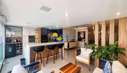 Apartamento com 3 dormitórios à venda, 110 m² por R$ 1.300.000,00 - Pitangueiras - Guarujá/SP