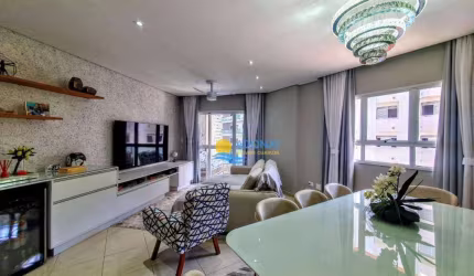 Apartamento com 3 dormitórios à venda, 160 m² por R$ 900.000,00 - Pitangueiras - Guarujá/SP