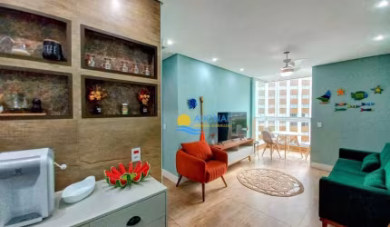 Apartamento com 1 dormitório à venda, 58 m² por R$ 400.000,00 - Pitangueiras - Guarujá/SP