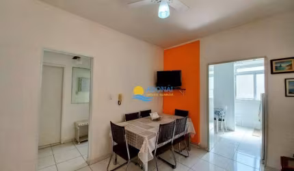 Apartamento com 2 dormitórios à venda, 60 m² por R$ 410.000,00 - Pitangueiras - Guarujá/SP