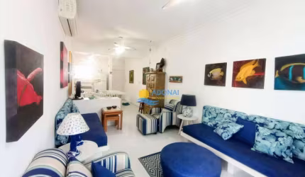 Apartamento com 2 dormitórios à venda, 95 m² por R$ 500.000,00 - Pitangueiras - Guarujá/SP