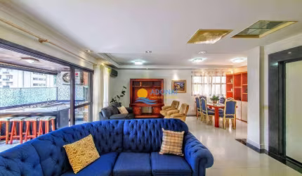 Apartamento com 4 dormitórios à venda, 190 m² por R$ 1.500.000,00 - Pitangueiras - Guarujá/SP