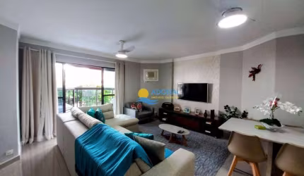 Apartamento com 3 dormitórios à venda, 115 m² por R$ 750.000,00 - Jardim Astúrias - Guarujá/SP