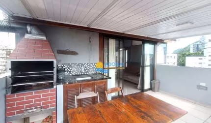 Cobertura com 2 dormitórios à venda, 100 m² por R$ 528.000,00 - Tombo - Guarujá/SP
