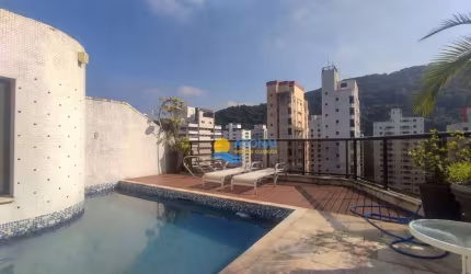 Cobertura à venda na Praia das Pitangueiras, 3 Suítes, 2 Vagas.