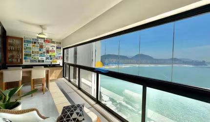 Apartamento à venda na Praia das Astúrias, Vista mar, 3 Suítes, 2 Vagas.