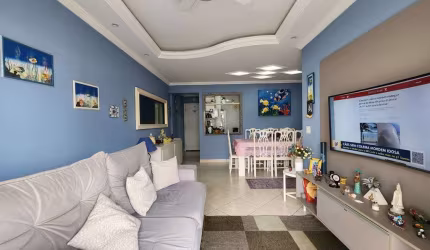 Apartamento com 3 dormitórios à venda, 75 m² por R$ 750.000,00 - Enseada - Guarujá/SP