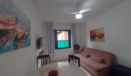 Apartamento com 1 dormitório à venda, 55 m² por R$ 320.000,00 - Tombo - Guarujá/SP