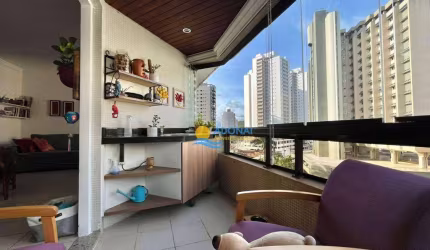 Apartamento com 3 dormitórios à venda, 115 m² por R$ 780.000,00 - Jardim Astúrias - Guarujá/SP