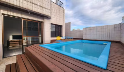 Cobertura com 4 dormitórios à venda, 206 m² por R$ 380.000,00 - Enseada - Guarujá/SP