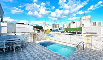 Cobertura com 4 dormitórios à venda, 276 m² por R$ 1.250.000,00 - Jardim Astúrias - Guarujá/SP