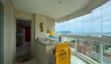 Apartamento com 3 dormitórios à venda, 122 m² por R$ 1.045.000,00 - Enseada - Guarujá/SP
