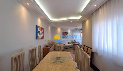 Apartamento com 3 dormitórios à venda, 126 m² por R$ 700.000,00 - Enseada - Guarujá/SP