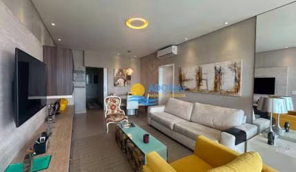 Apartamento com 3 dormitórios à venda, 132 m² por R$ 1.300.000 - Enseada - Guarujá/SP