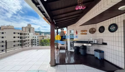 Cobertura com 3 dormitórios à venda, 240 m² por R$ 535.000,00 - Enseada - Guarujá/SP
