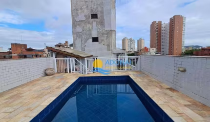 Cobertura com 3 dormitórios à venda, 200 m² por R$ 750.000,00 - Enseada - Guarujá/SP