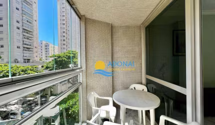 Apartamento com 1 dormitório à venda, 60 m² por R$ 390.000,00 - Pitangueiras - Guarujá/SP