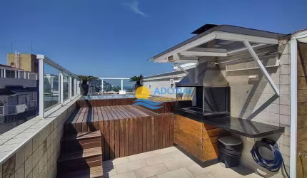 Cobertura com 3 dormitórios à venda, 196 m² por R$ 960.000,00 - Enseada - Guarujá/SP
