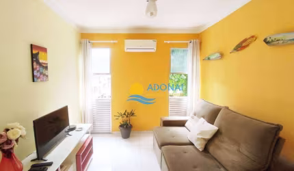 Apartamento com 1 dormitório à venda, 52 m² por R$ 395.000,00 - Jardim Astúrias - Guarujá/SP