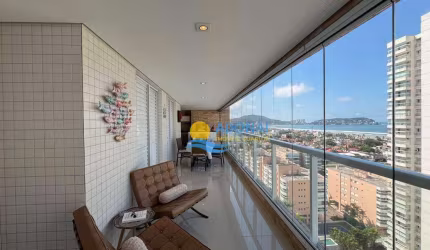 Apartamento com 3 dormitórios à venda, 124 m² por R$ 1.500.000,00 - Enseada - Guarujá/SP