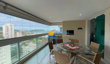 Enseada Apartamento região Brunella vista mar com varanda Gourmet.