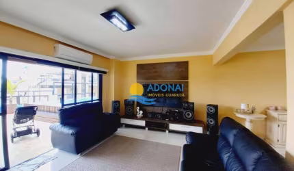 Cobertura com 3 dormitórios à venda, 188 m² por R$ 900.000,00 - Enseada - Guarujá/SP