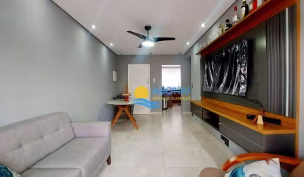 Apartamento com 3 dormitórios à venda, 85 m² por R$ 450.000,00 - Jardim Astúrias - Guarujá/SP