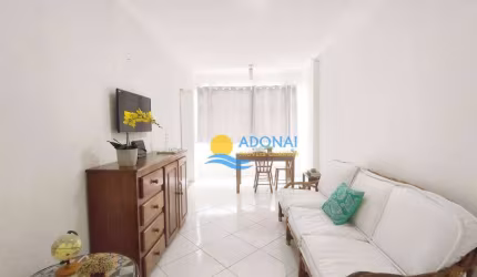 Apartamento com 1 dormitório à venda, 60 m² por R$ 365.000,00 - Pitangueiras - Guarujá/SP