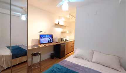 VENDA STUDIO COM LAZER SEM VAGA CHAVES NA MÃO PRÓXIMO METRÔ PARAÍSO E METRÔ ANA ROSA